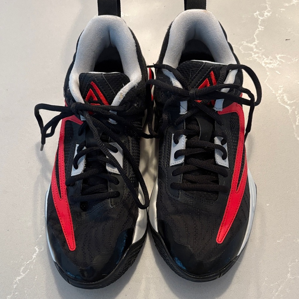 Nike Black and Red Athletic Shoes